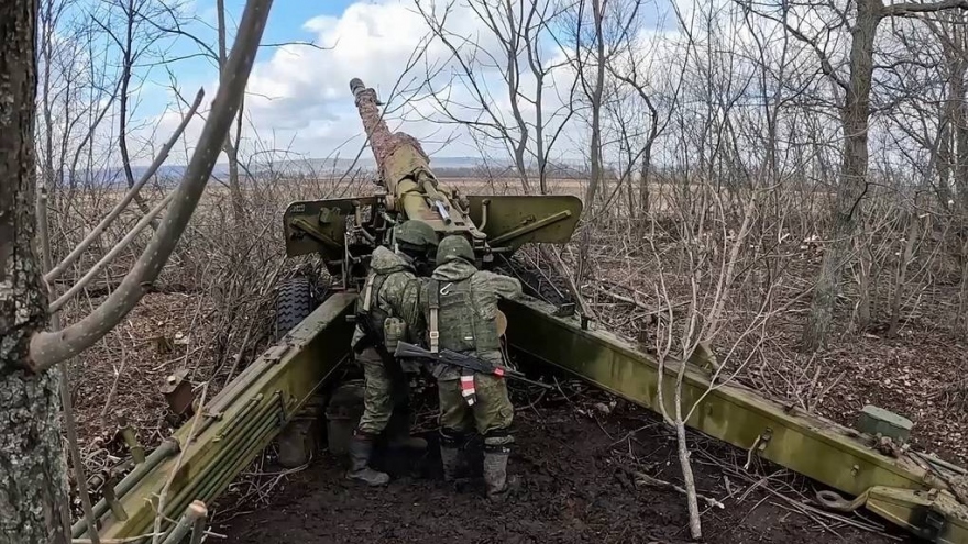 Pháo binh Nga phá hủy 2 lựu pháo Ukraine ở tỉnh Kherson